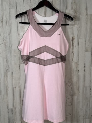Nike Maria Sharapova Soft Pink Tennis Or Pickleball Dress Size XL