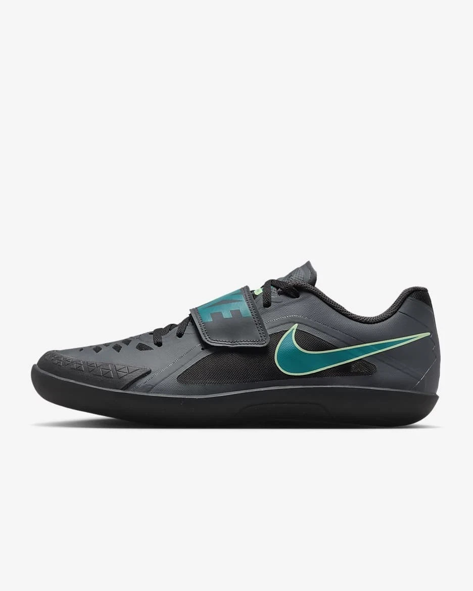 Nike Zoom Rival SD 2 \'Black Electric Algae\' FZ9665-001 Sz 6 Men / 7.5 Women Nike Zoom Rival SD 2 Track & Field Throwing Shoes FZ9665-001  main image 3