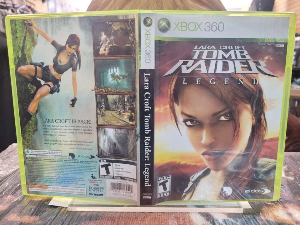 Lara Croft Tomb Raider Legend Xbox 360 CIB EN Tested Free Shipping in Canada - Image 3 of 4