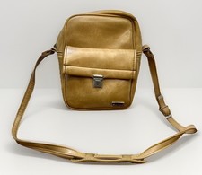 Vintage Marsand Tan Camera Carrying Bag Crossbody Retro Padded USA Travel Case