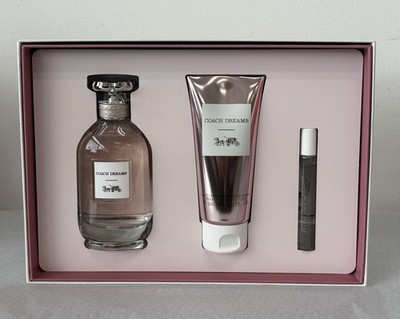 COACH DREAMS by Coach | Women's Gift Set 3 Pcs: 3+0.25 Oz Eau de Parfum+3.3 BL