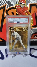 Randy Johnson 1999 Skybox Thunder Super Rave ERROR /25 Misstamped Gold Rare Card