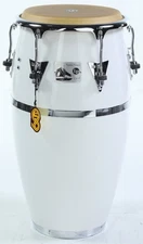 Latin Percussion Candido Camero Fiberglass 11.75" Conga - White