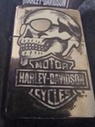 Zippo Harley Davidson Skull Lighter With Harley Logo,  Nos  — photo 5