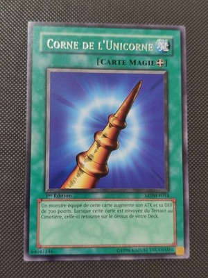 Yu-Gi-Oh! Horn des Einhorns MDM-F054 | 1. Auflage Selten NM - Alte Sammlung