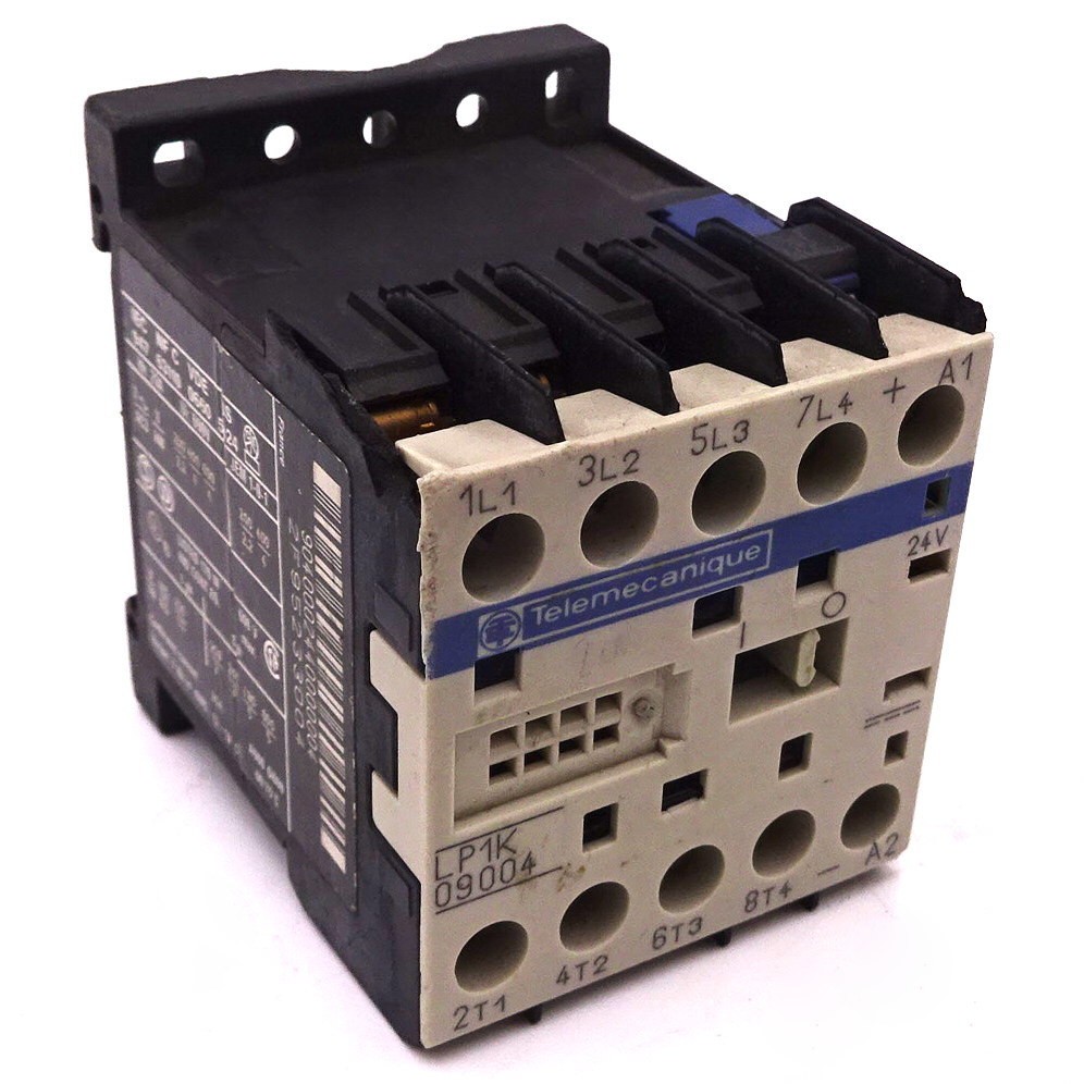 Contactor LP1K09004BD Telemecanique 4P (4NO) 4kW 24VDC *New*