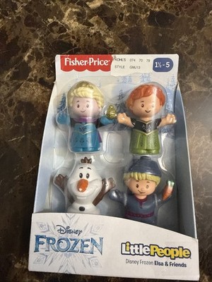 Fisher Price Little People Disney Frozen Figure Set Elsa & Friends NEW!
