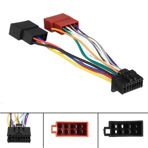 Cable Adaptador De Haz ISO Para Autoradio PIONEER - Conector De 16 Pines - Imagen 3 de 4