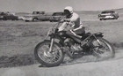 Vintage Motocross Motorcycle Race Photo 8" x 10" Cheyenne, Wyoming WY Truck Car — photo 2