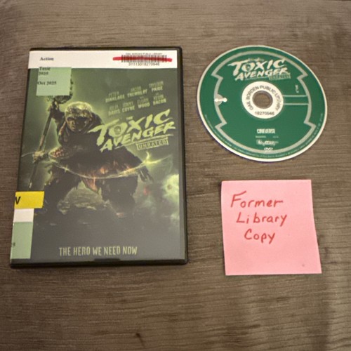 “The Toxic Avenger” (DVD, 2025) Ex-library