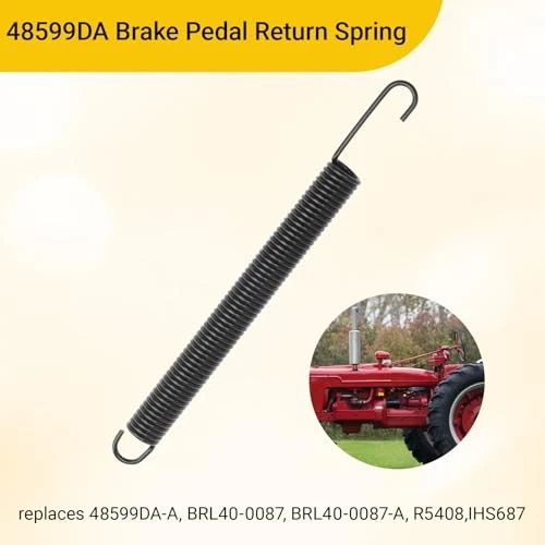 48599DA Brake Pedal Return Spring, Fits Farmall,H, Hv, M,2544 ;Fits - Picture 3 of 7