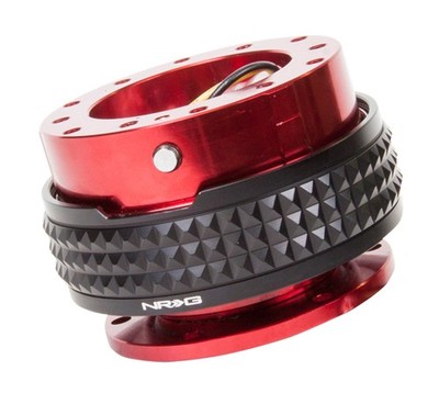 NRG Quick Release Kit Pyramid Edition Red Body with Black Ring