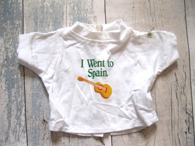   Cabbage Patch Kid Doll I WENT TO SPAIN Traveler Cotton T-Shirt