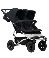Mountain Buggy Duet Double Stroller V3.2. New In Box, Black