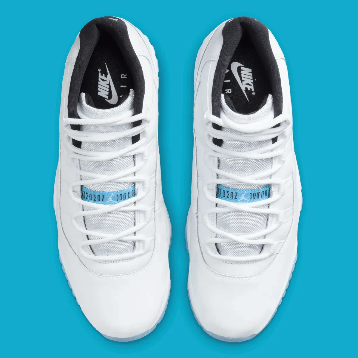 Nike Air Jordan 11 Retro Shoes White Black Legend Blue CT8012-104