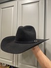Serratelli Hat Company 8X Black Cowboy Hat Large Size 7 — photo 2
