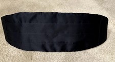 Men  s Lustre Satin Formal Cummerbund Adjustable
