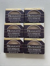 150 L'oreal Highlights Soft Sheen Highlighting Powder with Mirror 0.25 oz / 7 g