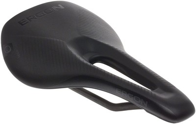 Ergon SR Pro Carbon Saddle Carbon Stealth Women's Medium Large Synthetic Cut Out