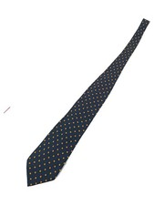 Jones Armstrong Krawatte Herren Seide Blau Gepunktet Business 150cm