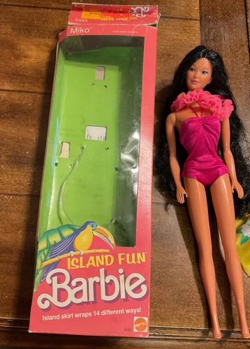 Muñeca vintage Mattel 1987 Island Fun Miko #4065 - Imagen 8 de 13