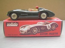Solido 107 Aston Martin 3L 1/43 Scale made in France -  NM with Reproduction Box