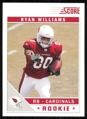 2011 Score #387 Ryan Williams RC Arizona Cardinals
