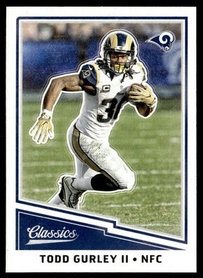 2017 Panini Classics Todd Gurley II Los Angeles Rams #30