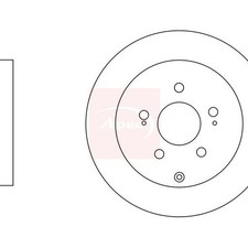 Disque de frein Mitsubishi GRANDIS