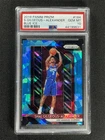2018-19 Prizm Shai Gilgeous-Alexander #184 Blue Cracked Ice RC /99 PSA 10 MT