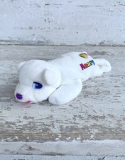 Vintage 1998 Lisa Frank “Roary” Polar Bear Plush Stuffin Beanie Baby