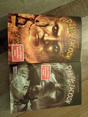 Rick Riordan Percy Jackson 2 Bände Gebundene Ausgaben 4 & 5