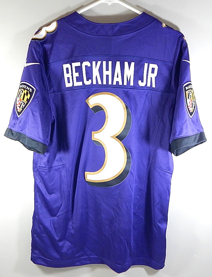 Odell Beckham Jr. #3 Baltimore Ravens Nike Engineered NFL Jersey