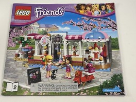 LEGO FRIENDS: Heartlake Cupcake Cafe (41119) COMPLETE- Instructions