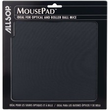 Allsop 28229 Mouse Pad Basic Universal Purpose Black 