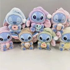 Miniso Stitch Eat Something Before Sleep Series Vinyl Figure Confirmed Blind Box