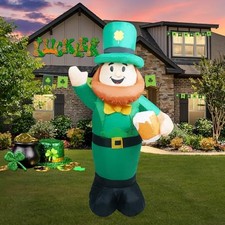 4FT St. Patrick's Day Inflatable Decoration with LED Lights for B-4FT Fairy