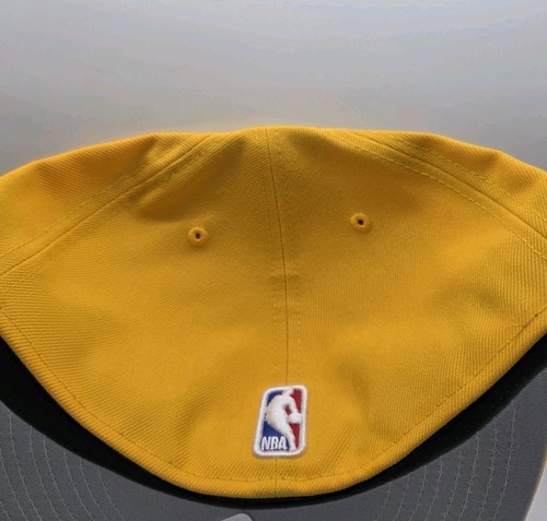 New Era 59Fifty Mütze NBA Los Angeles Lakers LA Fitted Draft Cap Gold Gr. 7 5/8 - Bild 4 von 5