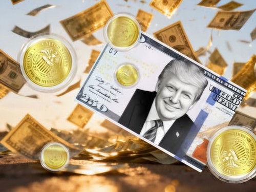 2026 Liberia Trump 250th Anniversary 1/1000 oz .9999 Gold Coin in Card ...