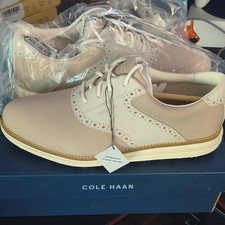 Cole Hann OG Saddle Golf shoes Sesame/Ivory/T...