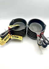 Lodge LMS3 3.5" Iron Cast Mini Skillet - Black 1ea