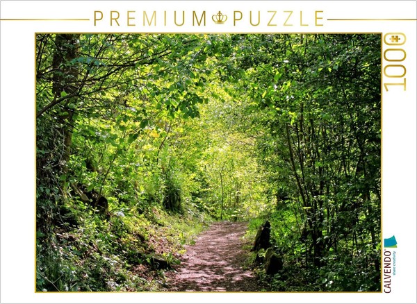 Calvendo Puzzle Im BläTtertunnel | 1000 Teile Lege-GrößE 64X48Cm Foto-Puzzle FüR-image