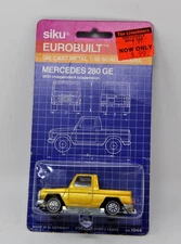 SIKU 1044 VINTAGE MERCEDES- BENZ 280GE 1:55 1982 New On Card Rare Gold VHTF