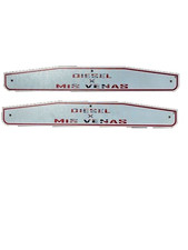 Pair Set Mud Flap Weights 24x3.5 Steel Cal 14 For Semi Trucks Diesel Design Pair Set Mud Flap Weights 24x3.5 Steel Cal 14 For Semi Trucks Diesel Design