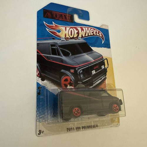 Hot Wheels A-Team Van 2011 HW Premiere 39/50 1:64 Long Card SEALED UNOPENED Rare - Picture 3 of 5