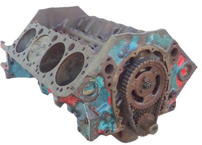 1971 Corvette LT-1 4 Bolt Main Short Block CGZ Suffix SBC 350 3970010 Forged WOW