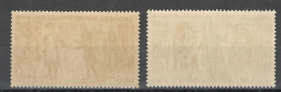 ANDORRA FRANCE - MNH SET -HISTORICAL IMAGES - Mi.No. 183/84 - 1964. - Image 2 of 2