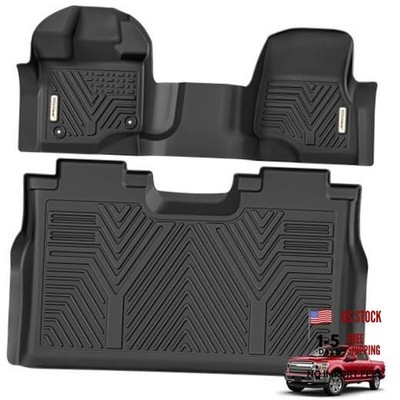 Floor Mats for 2015-2026 Ford F-150 Super Crew Cab Bench Seat, Bench Seats