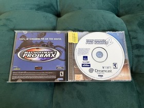 TESTED Sega Dreamcast Console Bundle + 2 Controllers, 2 Blue VMUs, 5 Games