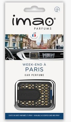 Duft Diffusor Lufterfrischer imao Paris Parfums für Auto Lüftungsschlitze